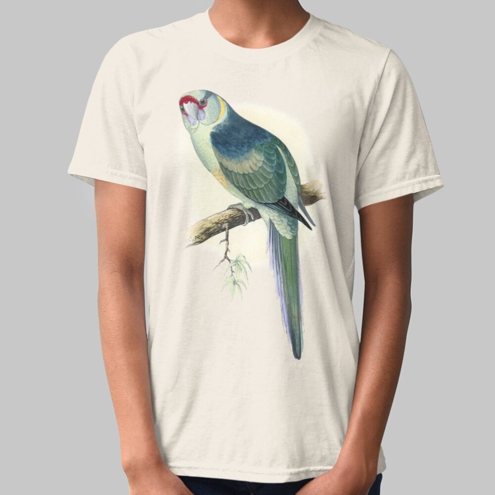 Barnard's Parrot Vintage Print Short Sleeve Graphic Tee T-shirt S M L XL